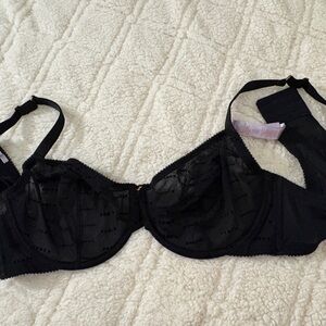 Savage X Fenty Sheer Black Bra